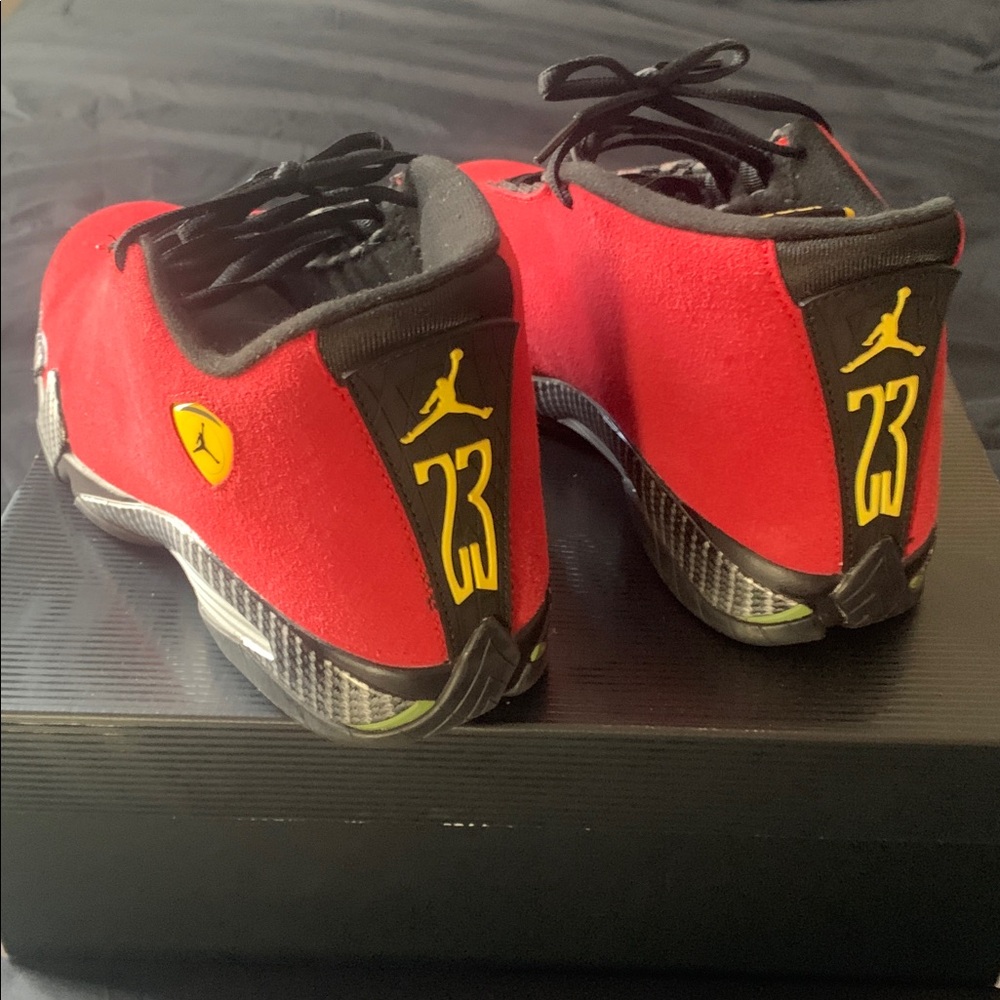 Jordan Red and Black Men's Shoes - Picture 4 of 8